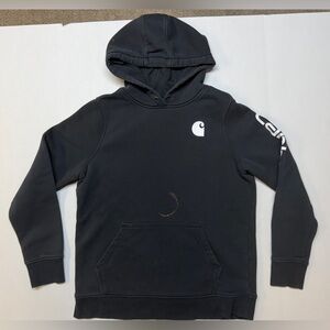Carhartt Black Kid’s Large Hoodie Sweatshirt